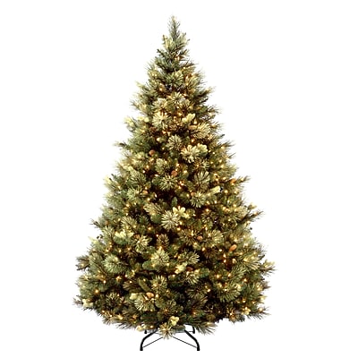 6.5' Pre-Lit Carolina Pine Artificial Christmas Tree