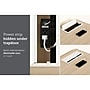 South Shore Helsy 60"W Computer Desk, Soft Elm/White (13297)~#|#~BB5F5FC1-556F-4F0C-9681658F6A26028F_sc7