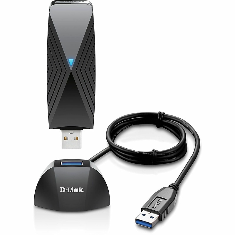 D‑Link DWA‑X1850‑B1 Wi‑Fi 6 1800 Mbps Dual‑Band USB 3.0 Wireless Adapter (DWA‑X1850‑B1) image 1