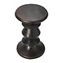 Storied Home Berns 12"Dia. Wooden Round End Table, Black Walnut (EC0685)~#|#~BB62A7DF-0373-44C0-97FBCABD40BD1286_sc7