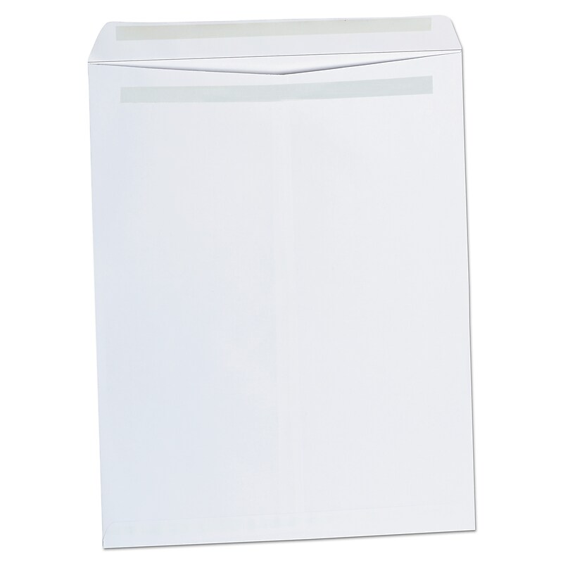 Universal Self Seal Catalog Envelope 12" x 15 1/2", White, 100/Box (UNV42103) image 1