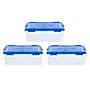 Iris 41.2 Quart Element Resistant Ultimate Clear Plastic Latching Storage Bin, Clear, 3/Pack (500140)~#|#~BB69F492-5010-4691-8803668F1535D845_sc7