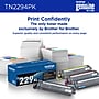 Brother TN2294PK Black/Magenta/Cyan/Yellow Standard Yield Toner Cartridges~#|#~BB6AE720-F33F-449D-9E8CB8815E906B78_sc7