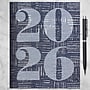 2026 TF Publishing Basket Weave 6.5" x 8" Monthly, Paperboard Cover, Blue (26-4200)~#|#~BB6C7B6C-576B-4F28-AB55599E1855DE90_sc7