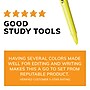 BIC Brite Liner Stick Highlighter, Chisel Tip, Blue, 12/Pack (65552/BL11BE)~#|#~BB6E5AA7-A23C-4DB5-99D7F203F68BD5AF_sc7