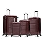 InUSA Pilot 4-Piece Hardside Spinner Luggage Set, TSA Checkpoint Friendly, Wine (IUPILSMLXL-WIN)~#|#~BB6F8970-00C5-4743-9D862CE8E7CBB4AF_sc7