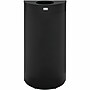 Rubbermaid Silhouettes Steel Open Trash Can, 12-Gallon, Textured Black (RCPSH12EPLTBK)~#|#~BB73959F-1345-4C95-9FF641DA8C266D1D_sc7