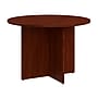 Bush Business Furniture 42W Round Conference Table with Wood Base, Hansen Cherry (99TB42RHC)~#|#~BB764E83-116A-4F8E-B4528B34A4FC243F_sc7