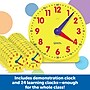 Learning Resources Classroom Clock Kit, Learning to Tell Time Manipulative, Yellow, 25 Pieces (LER2102)~#|#~BB7A7FC3-BD03-45AE-B8DCC58F72D244FE_sc7