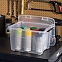 Iris 20.5 Quart Storage Container with Lid, Plastic, Clear, 6/Pack (500296)~#|#~BB7D1059-7EB5-4F6A-8ABFF4DDA5B88B62_sc7