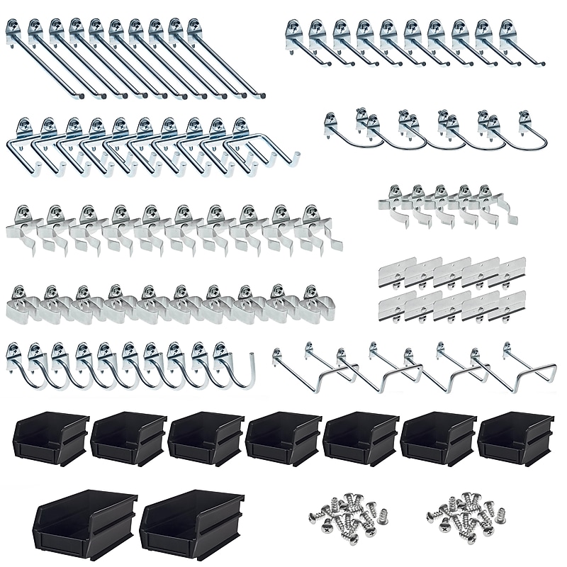 Triton Products DuraHook Kit, 85 Assorted Pegboard Hooks and 10 Bins (76995) image 1