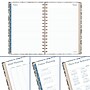 2026 Cambridge Elizabeth 5.5" x 8.5" Calendar Year Weekly & Monthly Planner, Paperboard Cover, Blue/Cream (1763-200-26)~#|#~BB7FB840-661B-49F6-9FF72EEC8853AAFC_sc7