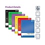 Better Office 3-Subject Notebooks, 8" x 10.5", College Ruled, 120 Sheets, 6/Pack (25736-6PK)~#|#~BB817802-2FC0-4DC3-B0DDB89CA74DCE82_sc7