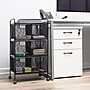 Mind Reader 6-Drawer Multipurpose Office Utility Cart, Black (6DRMESH-BLK)~#|#~BB872C8B-3BAE-4CAF-A95874E4A862342A_sc7