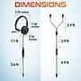 Delton T30Y Training Headset with Master Adapter, Computer Headset Splitter Training Supervising Coaching Bundle (DWHT230Y)~#|#~BB88B70A-09E3-4F0E-8EE89D4B31D01C51_sc7