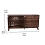 Flash Furniture Hatfield Wood TV Stand, Dark Walnut, Screens up to 64" (EM0372WAL)~#|#~BB896C7E-149C-4A7C-A4CF8755706DB901_sc7