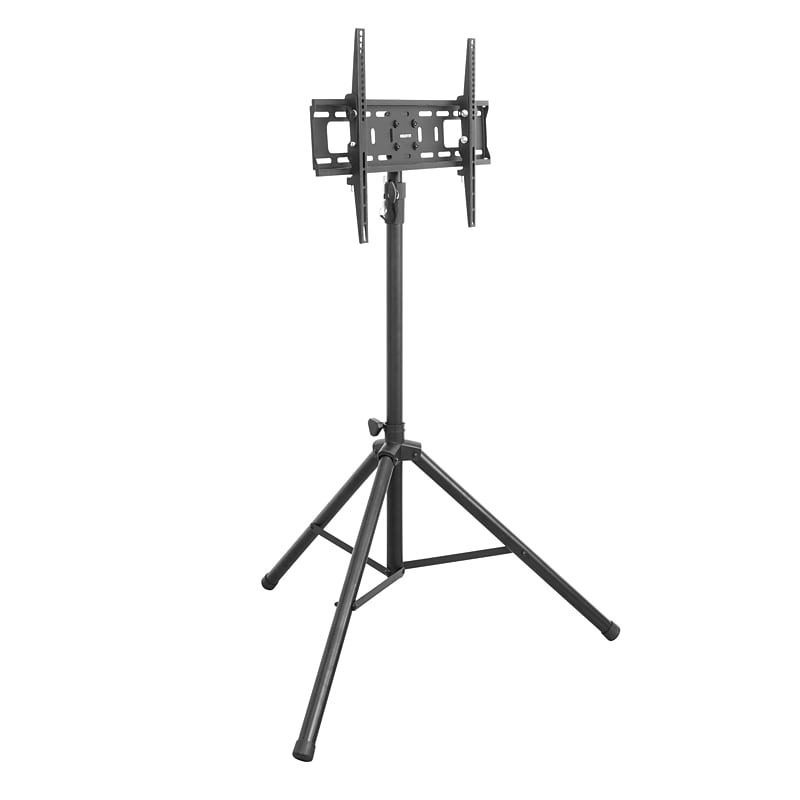 Mount-It! Metal Tripod TV Stand, Screens up to 70", Black (MI-874) image 1
