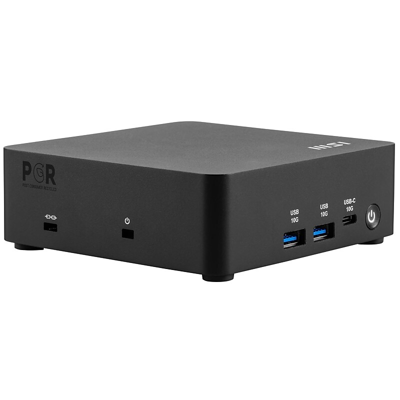 MSI Cubi NUC AI Small Form Factor Desktop Computer, Intel Core Ultra 7-155H, 32GB RAM, 1TB SSD, Windows 11 Pro image 1