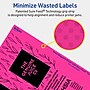 Avery Rectangle Laser/Inkjet Multipurpose Labels, 3-1/4" x 8-3/8", Neon Magenta (240/Box)~#|#~BB9A2266-1B49-4894-86BC33DBD2366BA5_sc7