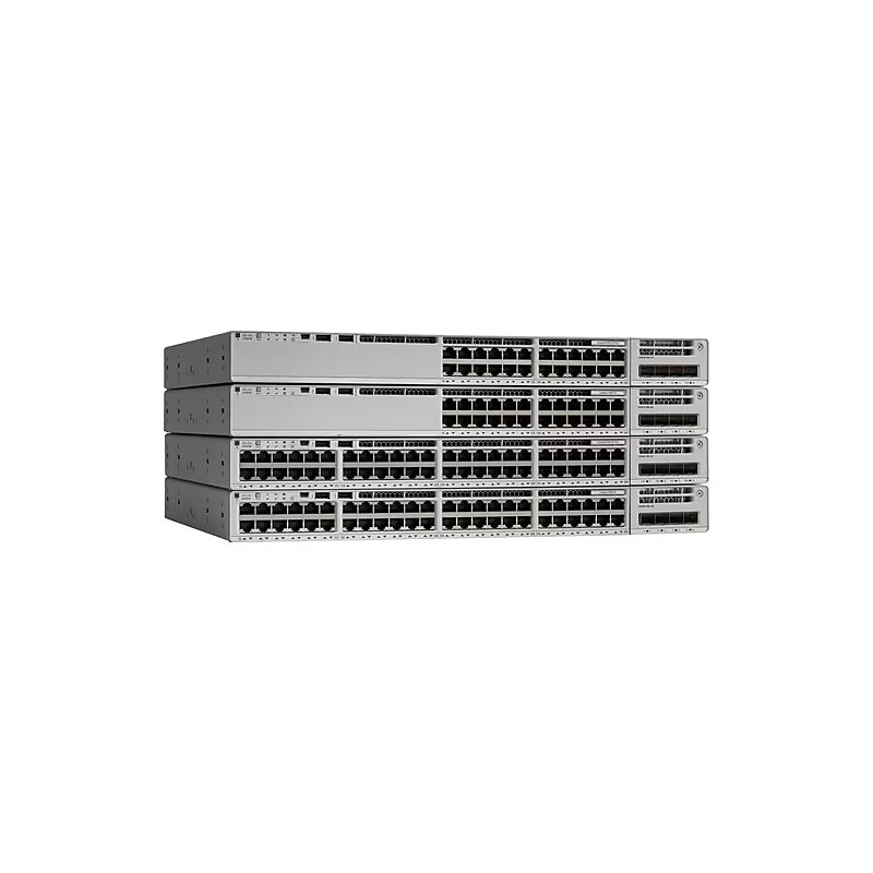 Cisco Catalyst 9200 Series 24-Port Gigabit Ethernet Layer 3 Managed Switch, 128Gbps, Gray (C9200-24T-E) image 1
