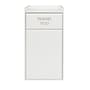 Alpine Industries Wood Trash Can Enclosure with Tray Top, 40 Gallon, White (476-WHI)~#|#~BB9D3B96-EA54-466E-BB263D4FC975CCD3_sc7