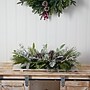 Nearly Natural Artificial Holiday Flocked Winter Christmas Cutting Board Wall or Table Arrangement, 26" (A1844)~#|#~BB9F38EF-84F7-4FF5-B7DE6160BDD4183F_sc7