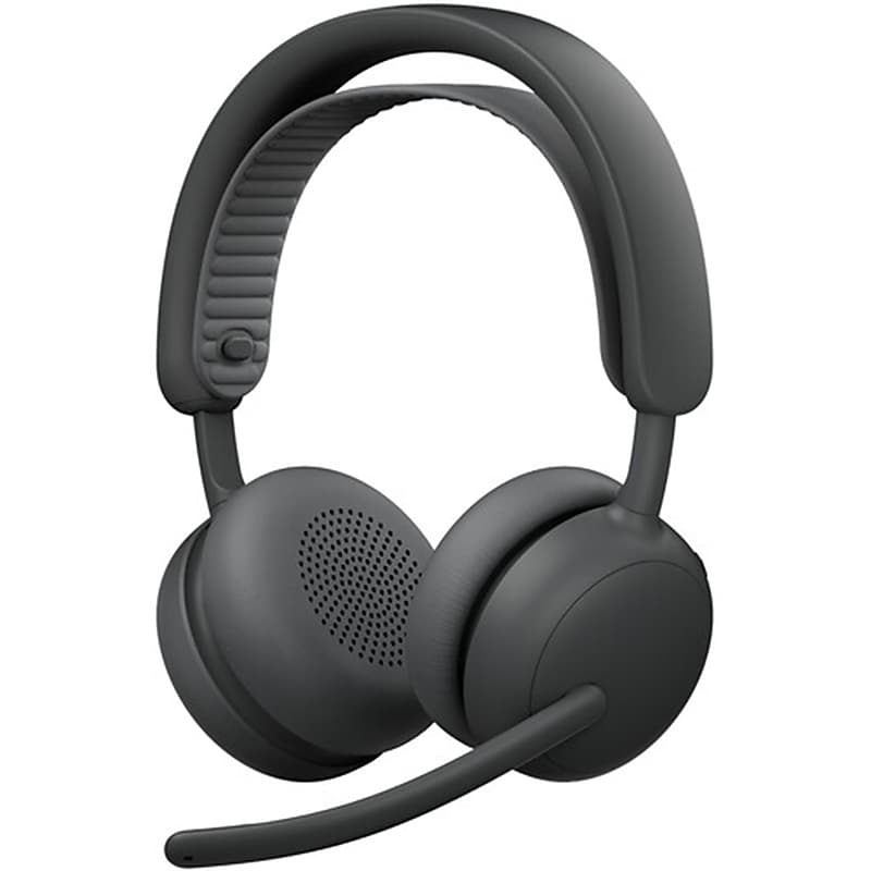 Logitech Zone Wireless 2 ES USB-C Bluetooth Stereo Phone & Computer Headset, UC Certified, Black (981-001502) image 1