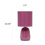 Simple Designs Table Lamp, Mauve (LT1134-MVE)~#|#~BBA1237E-5689-4401-AD35EF38BC7B1C4F_sc7