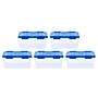 Iris 19 Quart Element Resistant Ultimate Clear Latching Plastic Storage Bin, Clear, 5/Pack (500137)~#|#~BBA1AAAA-3DD0-4058-BE30D92BAD7279BC_sc7
