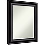 Amanti Art Grand Black Frame Wall Mirror, 29.75" x 23.75" (A42674593130)~#|#~BBA3719F-3F66-4033-8A9DE3EE61FCCA6E_sc7