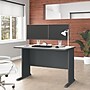 Bush Business Furniture Cubix 48"W Desk, Slate/White Spectrum (WC8448A)~#|#~BBA4F858-90D8-4559-A0095A86D95979FF_sc7