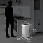 iTouchless Stainless Steel Trash Can, 18 Gallon (IT18DOT)~#|#~BBA53ECD-B674-4D7E-BDB321D1561B95E8_sc7