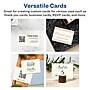 Avery Business Cards, 2.5" x 3.5", Matte Ivory, 150/Pack (95272)~#|#~BBA62590-C2ED-414B-87F982FC3DA072A9_sc7