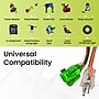 GoGreen Power 16/3 8' Heavy Duty Extension Cord, Lighted End, Orange (GG-13708)~#|#~BBB4962D-89D2-45E9-8BBDC25710F93BA0_sc7