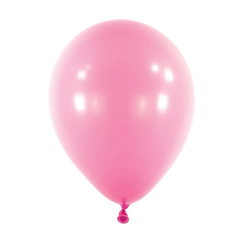 Party City 11" Latex Balloons, Pink, 15/Pack (AM113252-156-P) image 1