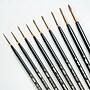 Silver Brush Renaissance Natural Sable, Round  Brushes, 9/Pack(SLVRN7171)~#|#~BBB8CFD8-27DB-4185-A2EC15E4E23E3D0B_sc7