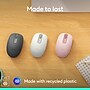 Logitech M196 Wireless Ambidextrous Optical Bluetooth & USB Mouse, Off-White (910-007457)~#|#~BBBFD645-6CA7-41A5-AFD45DF822774CF5_sc7