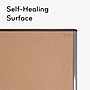 U Brands MOD Cork Bulletin Board, Black and Gray Frame, 20" x 16" (390U00-01)~#|#~BBC11097-2215-409E-BA7028AFB6579F51_sc7