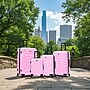 InUSA Endurance 4-Piece Hardside Spinner Luggage Set, TSA Checkpoint Friendly, Pink (IUENDSMLXL-PNK)~#|#~BBC251D4-E550-4090-8E40AD57D4BE9609_sc7