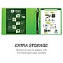 Samsill Earth's Choice Plant-Based  2" Durable View Binders, 3-Ring, Made in USA,  Assorted Fashion Colors, 4/Pack (MP48669)~#|#~BBC3CF30-D526-41AB-B932495FA6BCAC49_sc7
