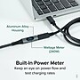 Plugable 3.3' USB C Extension Cable with Built-in Multimeter Tester (USBC-METER3-1MF)~#|#~BBC40613-A9EB-43EF-943C4AE590379351_sc7