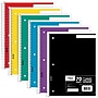 Mead 1-Subject Notebooks, 8" x 10.5", Wide Ruled, 70 Sheets, Assorted Colors (05510)~#|#~BBC79B4B-60B1-449C-9D06E42641A9E55E_sc7