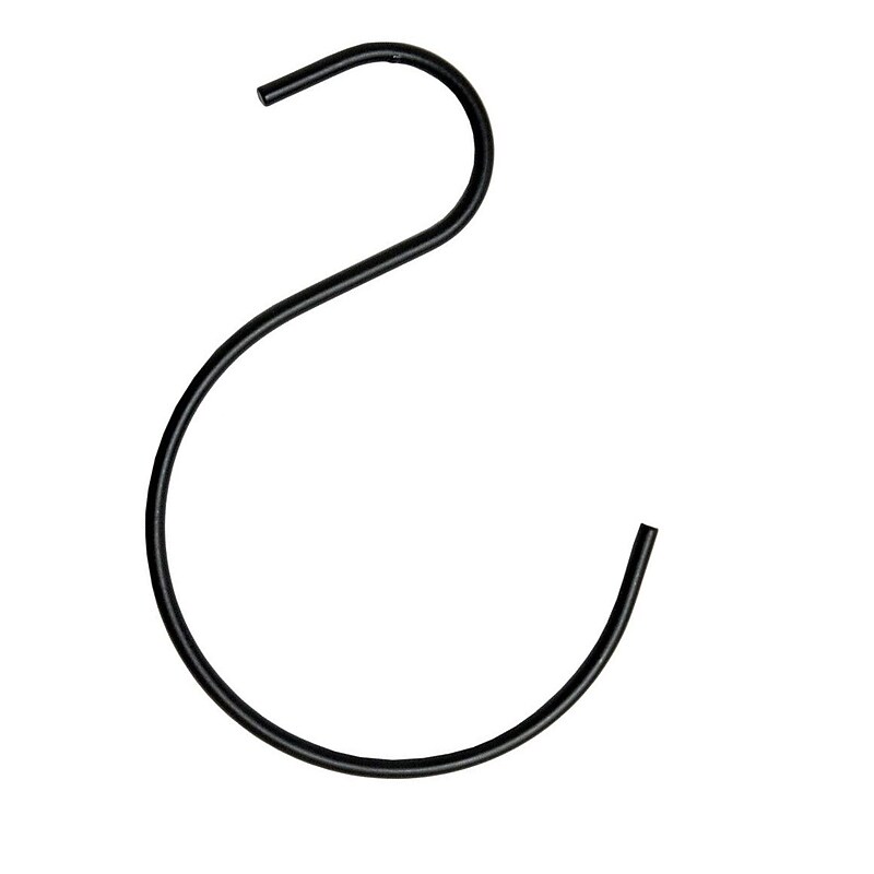 Nahanco Metal Hooks, Black, 12/Carton (SHKLGB) image 1