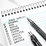 Staples Postscript Retractable Ballpoint Pens, Medium Point, Black Ink, Dozen (18262)~#|#~BBCBD401-5C0B-4372-B687EC9CFD00597A_sc7