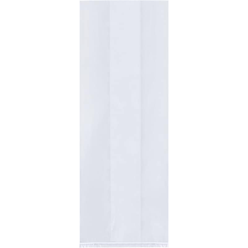 3.5" x 2.25" Layflat Poly Bags, 1.5 Mil, Clear, 1000/Carton (PBG115) image 1