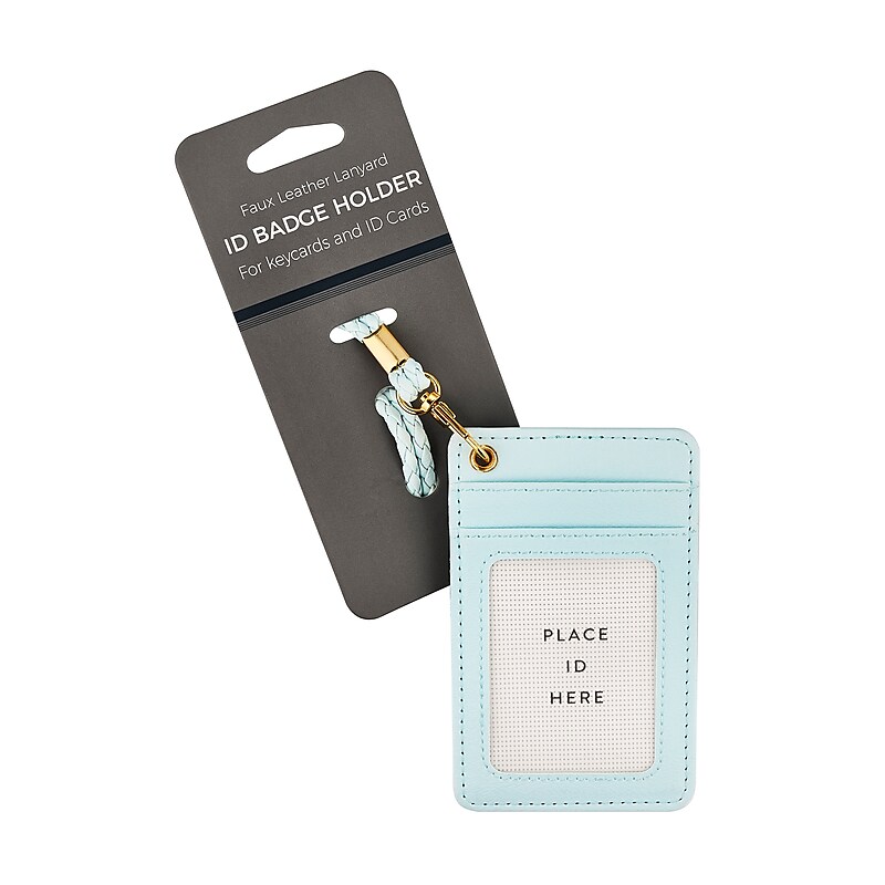 Deluxe ID Case with Lanyard Mint image 1