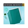Better Office Glossy 2-Pocket Portfolio Folder, Teal, 25/Pack (80171-25PK)~#|#~BBD3201E-0DF4-430D-B4B17EAAEF5B5B74_sc7