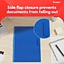 Staples Heavyweight Plastic File Jackets, Letter Size, Assorted Colors, 5/Pack (TR36053)~#|#~BBD34619-4466-4111-B44BA9E35F8A2BA5_sc7