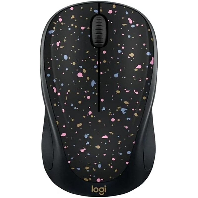 Logitech Wireless Ambidextrous Optical USB Mouse, Speckles (910-007272) image 1