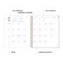 2026-2027 Blue Sky 8" x 10" Academic Year Monthly Planner, Plastic Cover, Wavy Pink (159102)~#|#~BBDA248C-1BD0-40D3-8798776976840F61_sc7